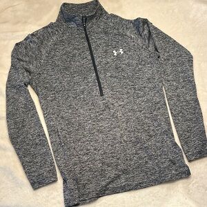 Under Armour Heathered Gray Performance Pullover